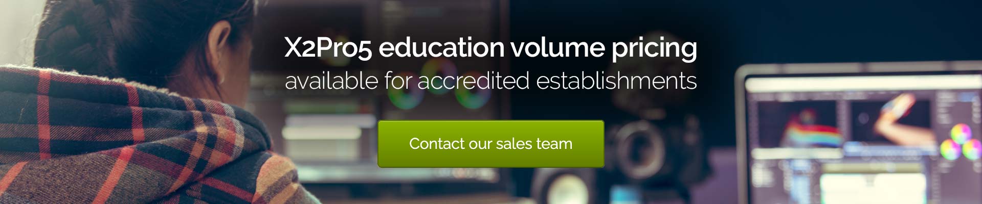 Education discounts available